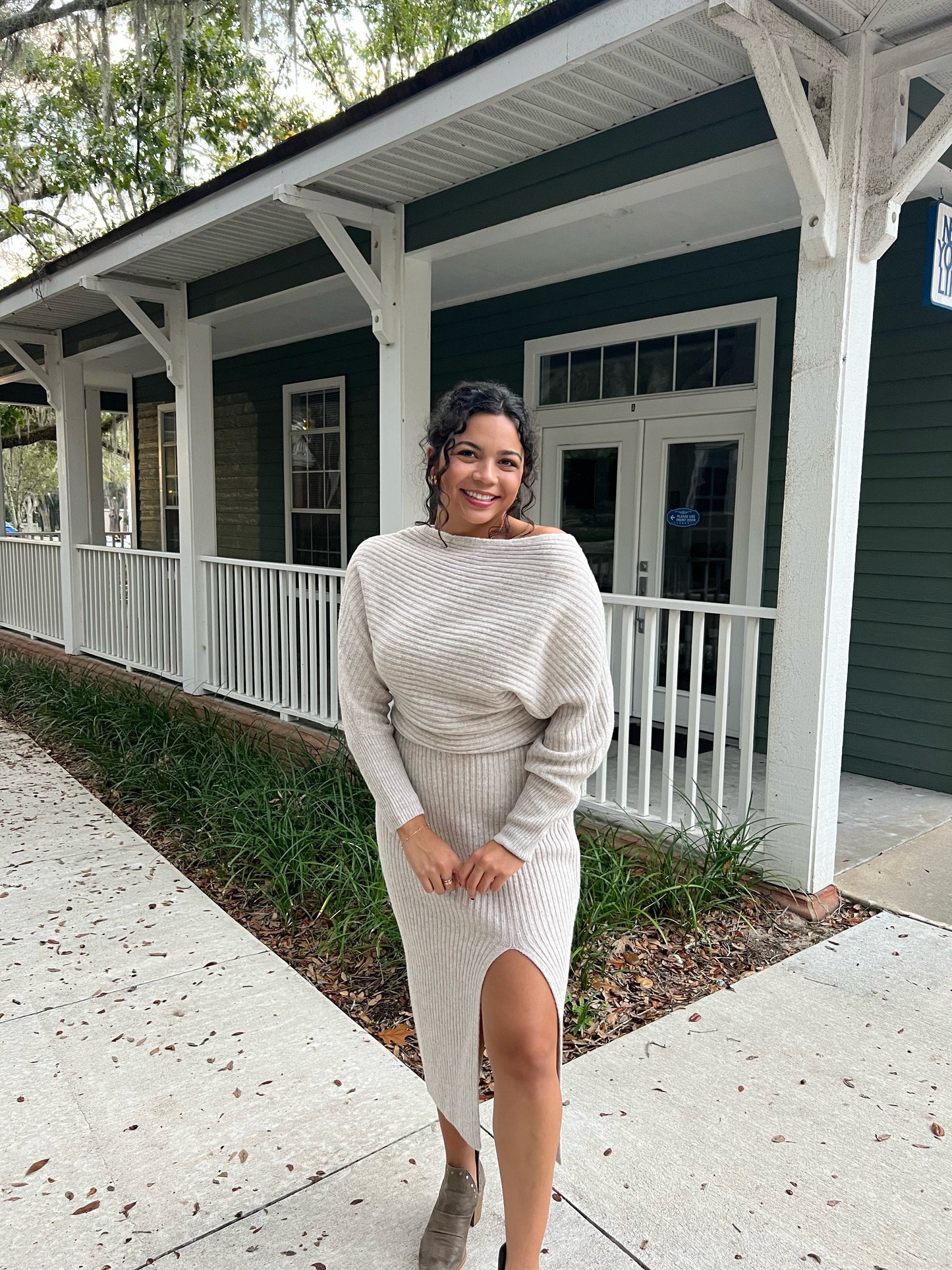 Midi Sweater Dress