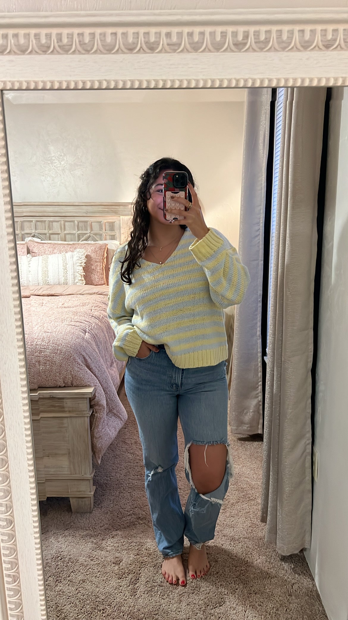 Tweety Striped Sweater