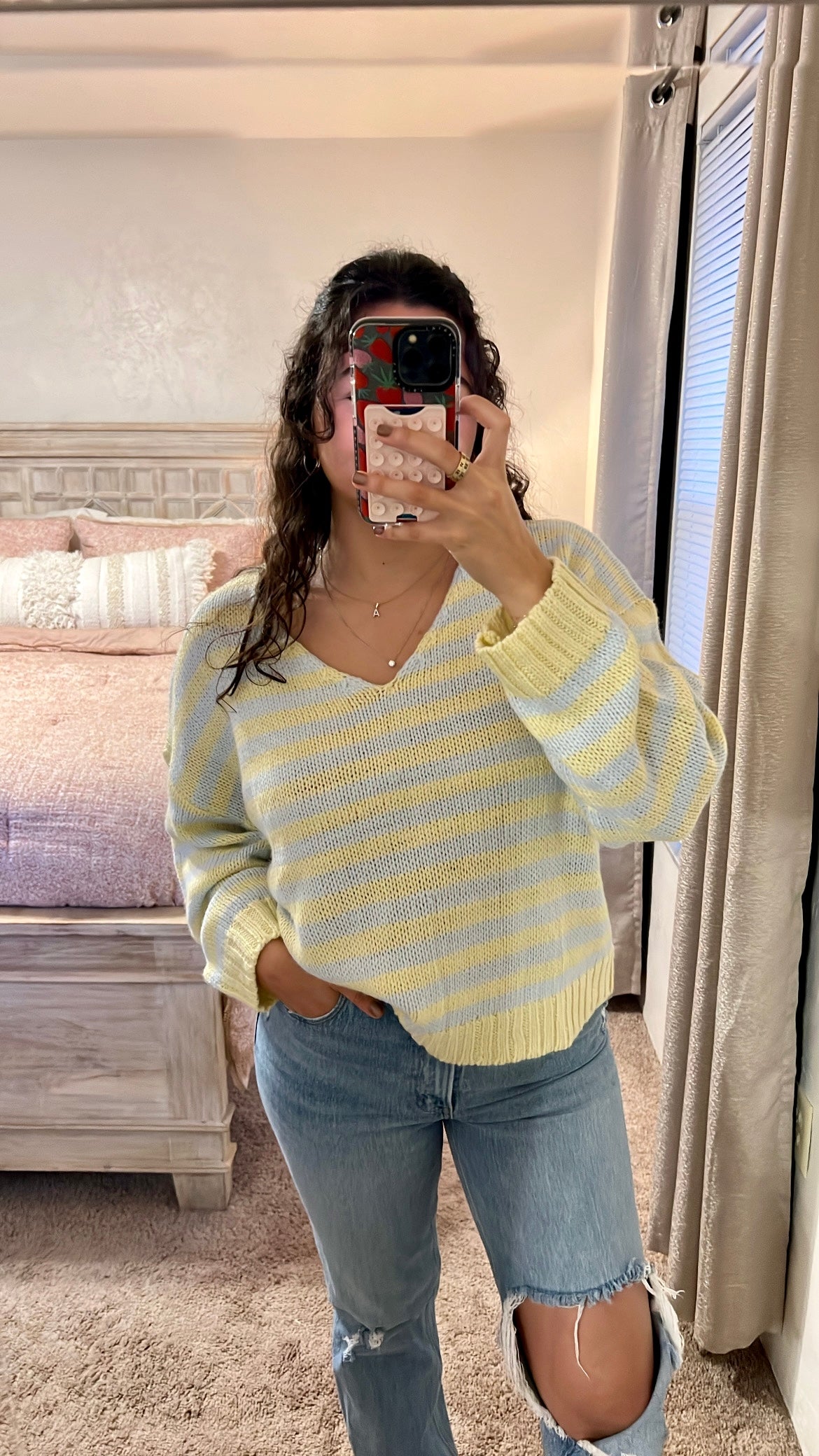 Tweety Striped Sweater