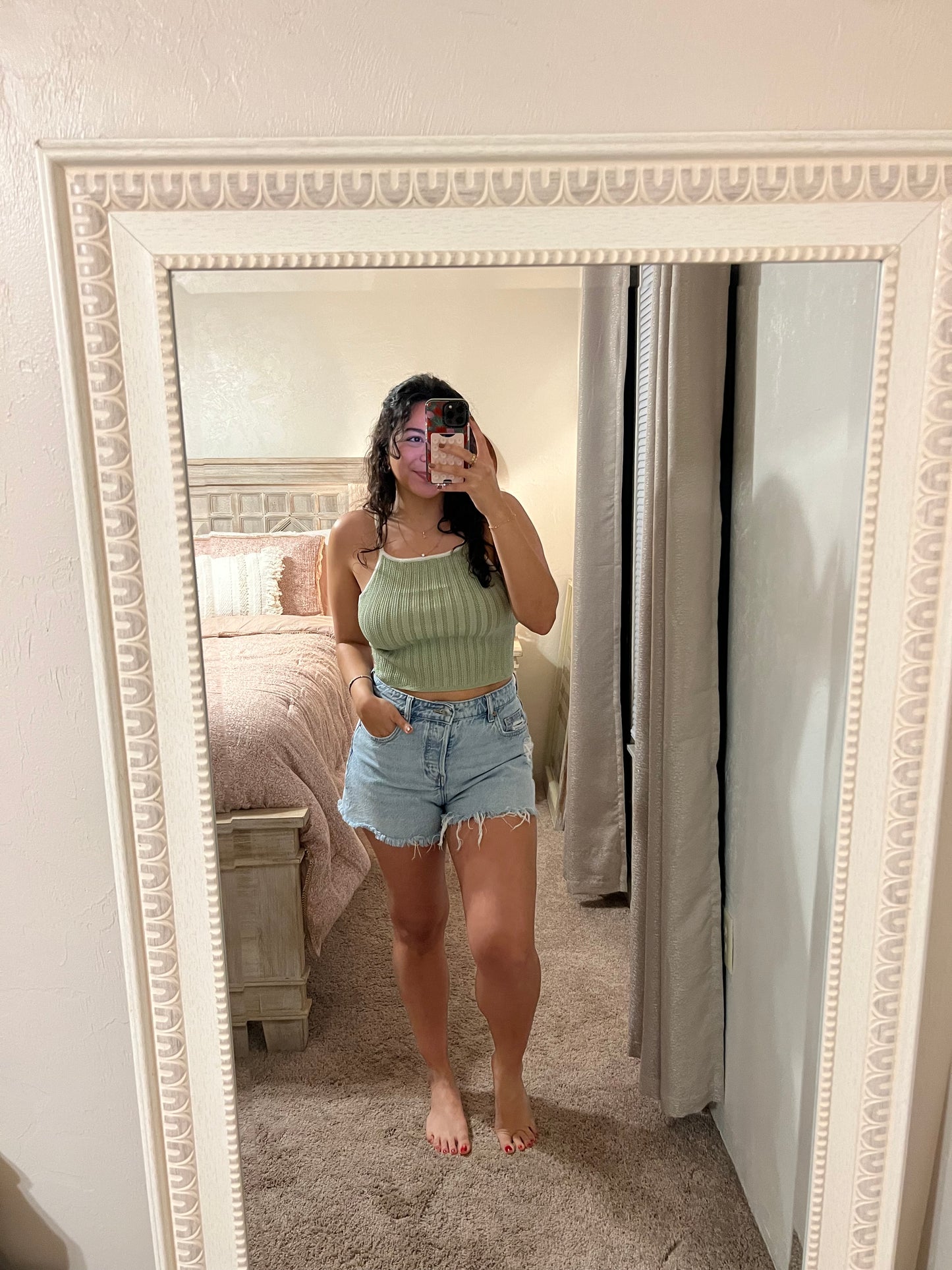 Seafoam Knit Top